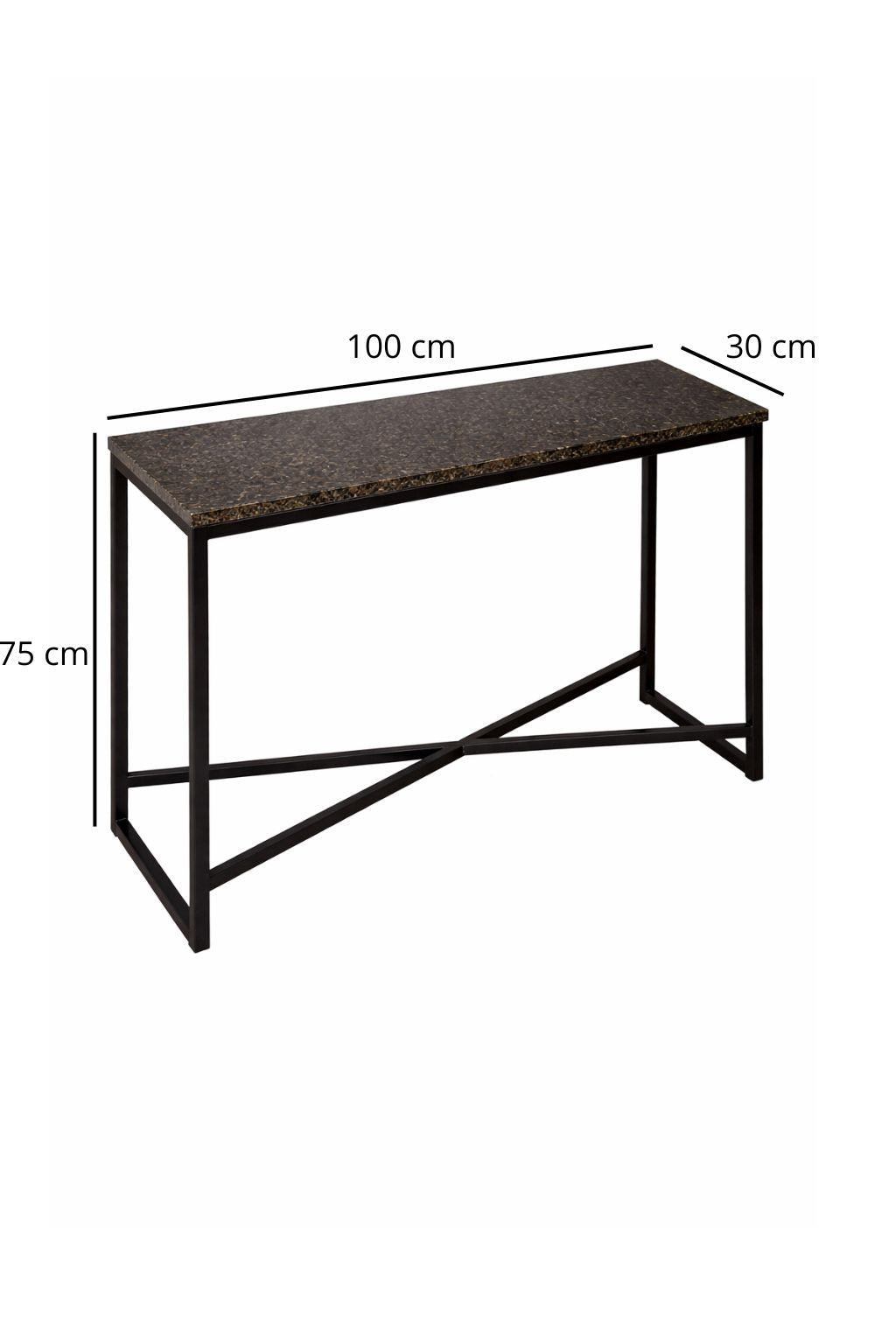 Mesa arrimo 100x30x75